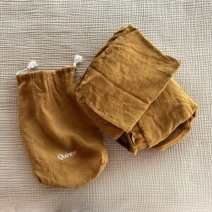 NWOT Quince Linen Duvet and Sham